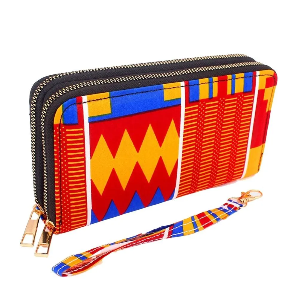 African Wax Print Wallet