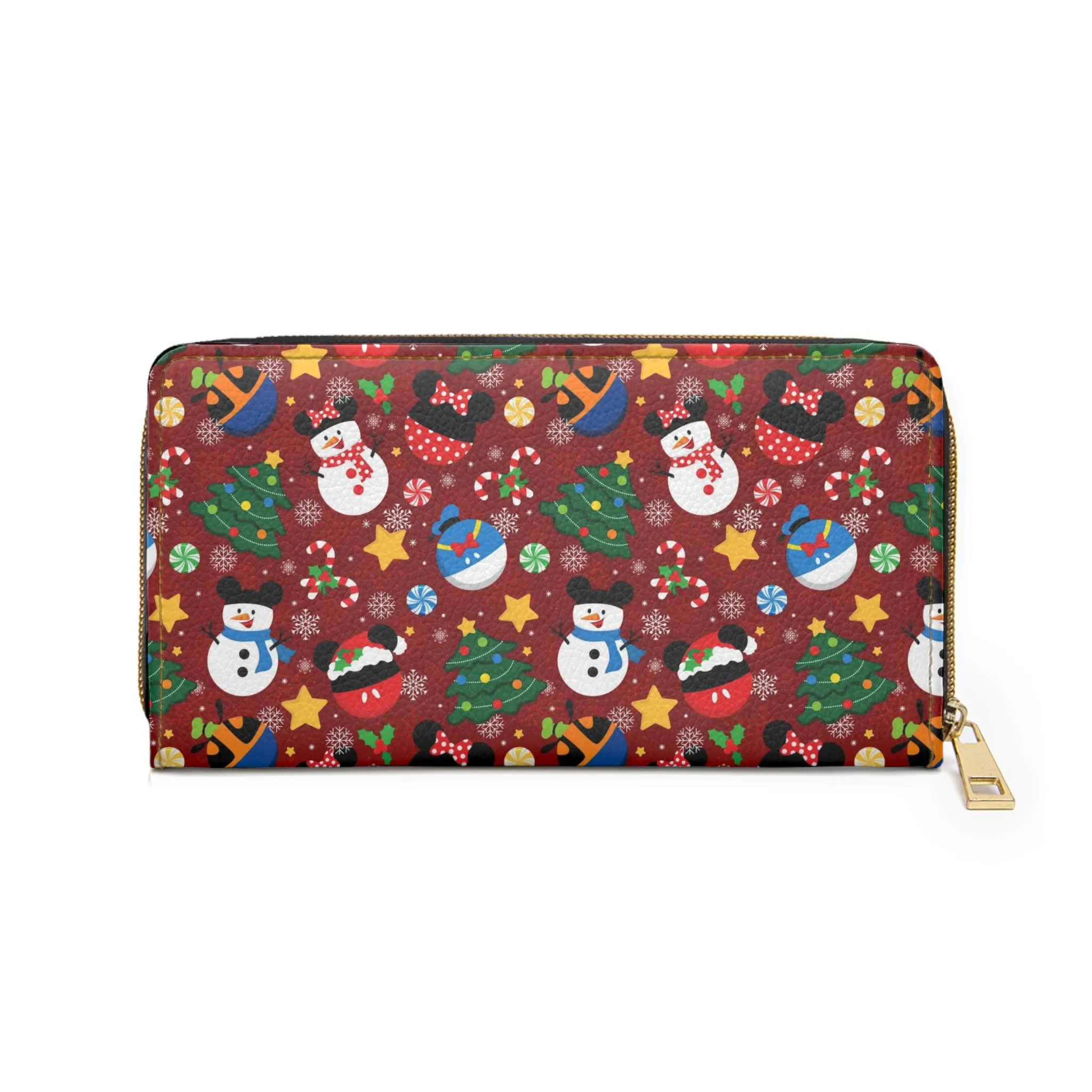 Christmas Ornaments Zipper Wallet