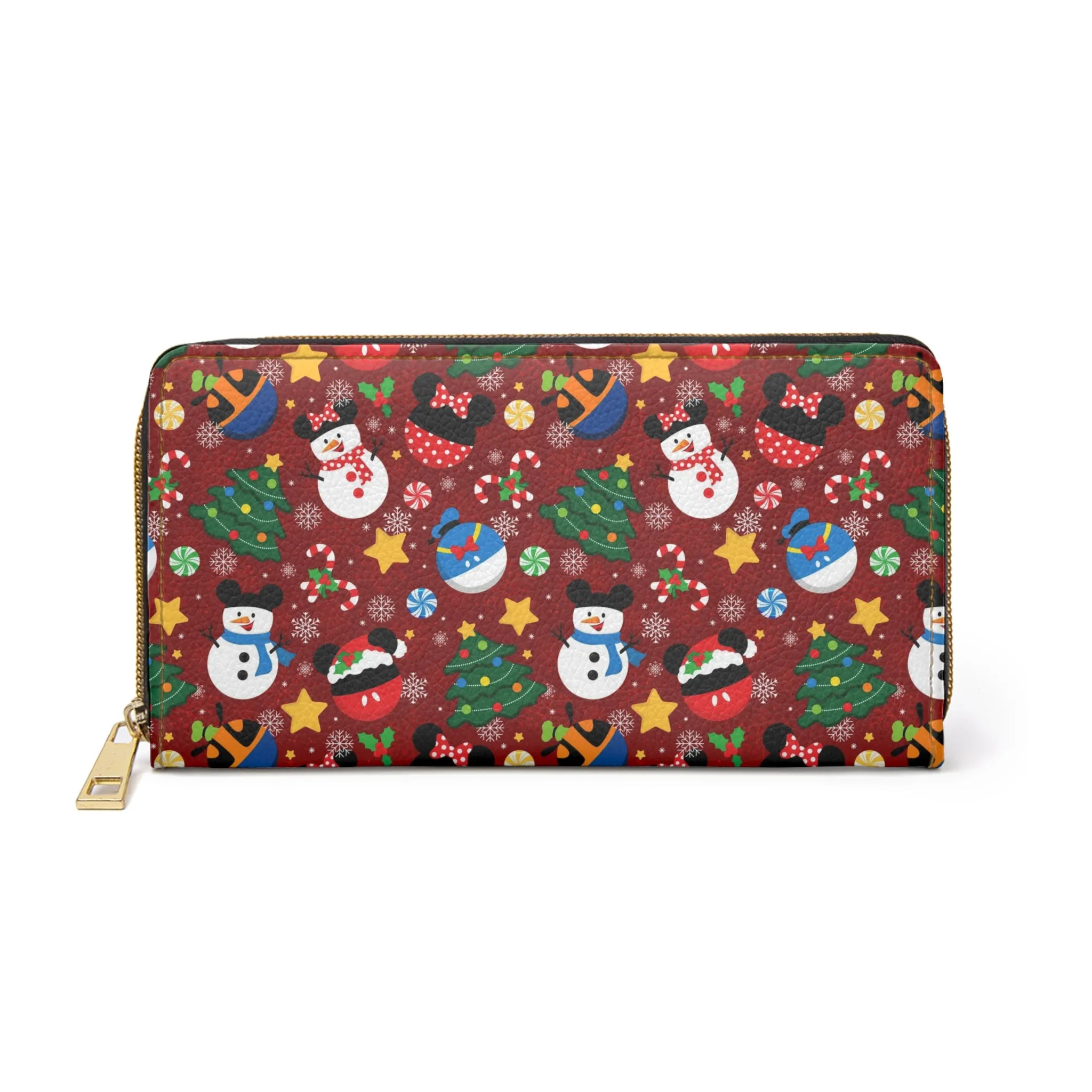 Christmas Ornaments Zipper Wallet