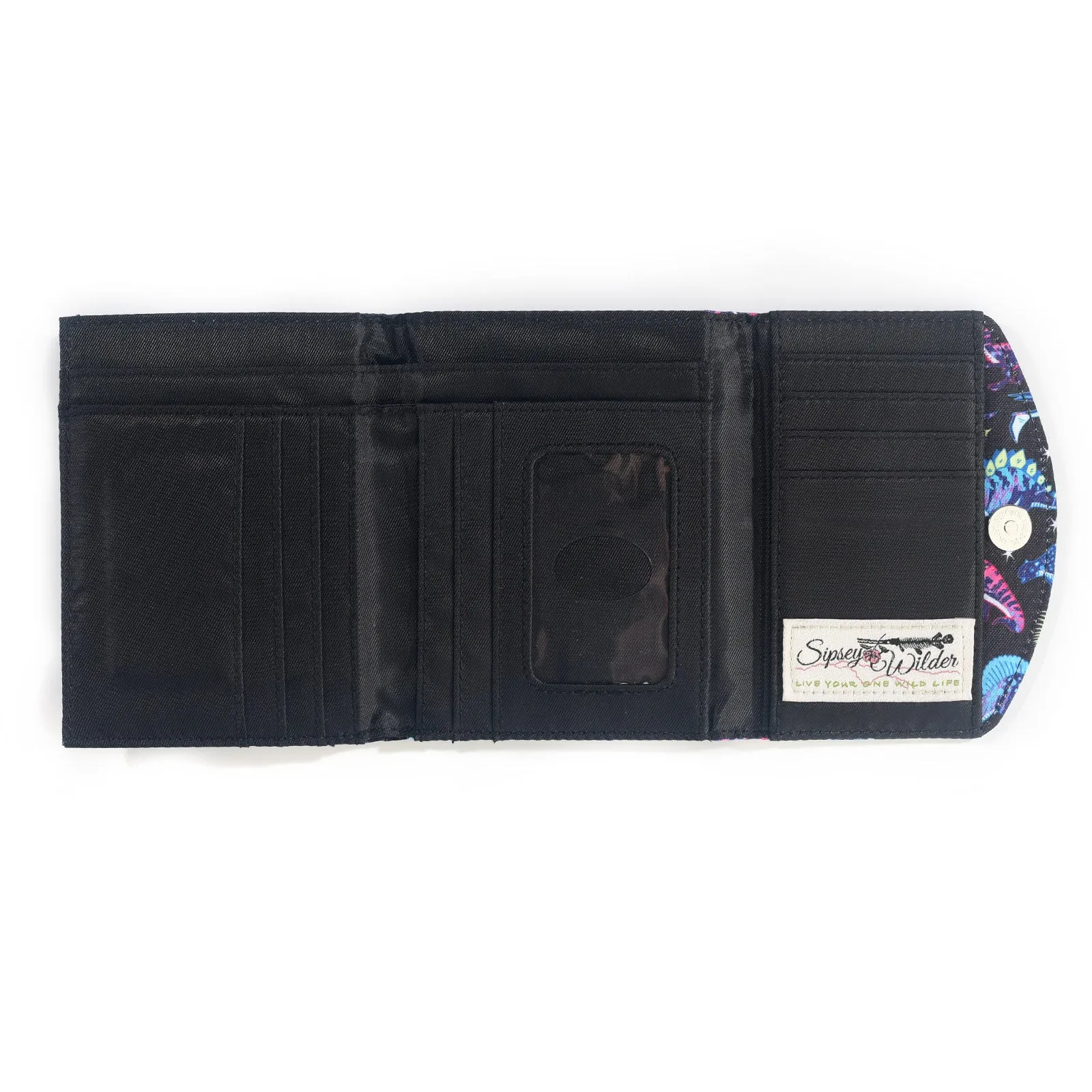 Cosmic Dinos Trifold Wallet