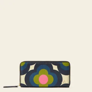 Forget Me Not Wallet - Radial Flower Rockpool