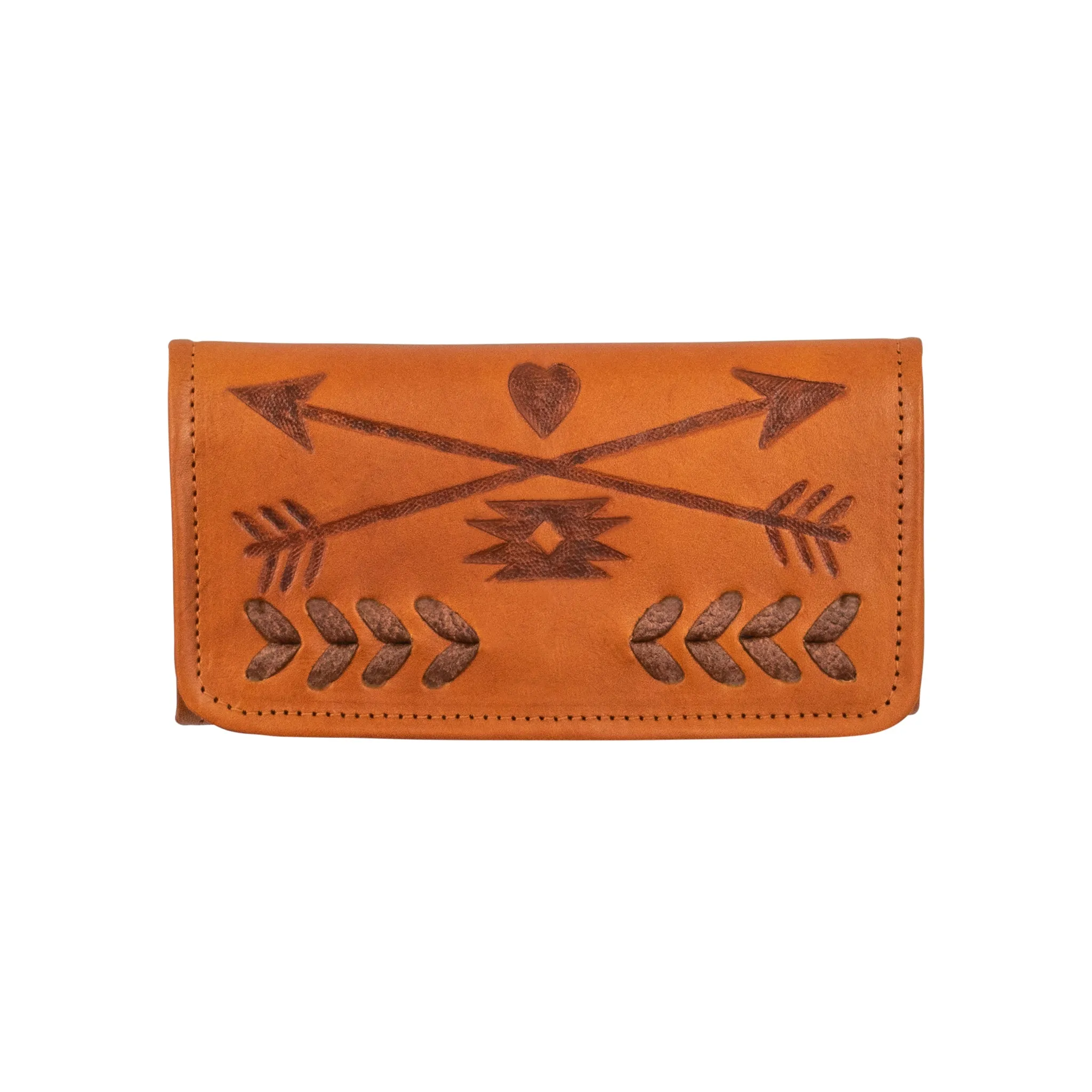 Friendship Arrows Ladies Tri-Fold Wallet