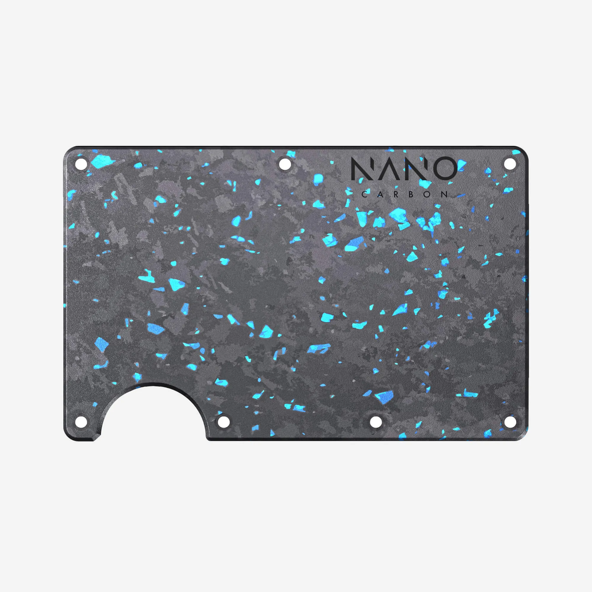 Front & Back Wallet Cover Plates (Nero/Azzuro)