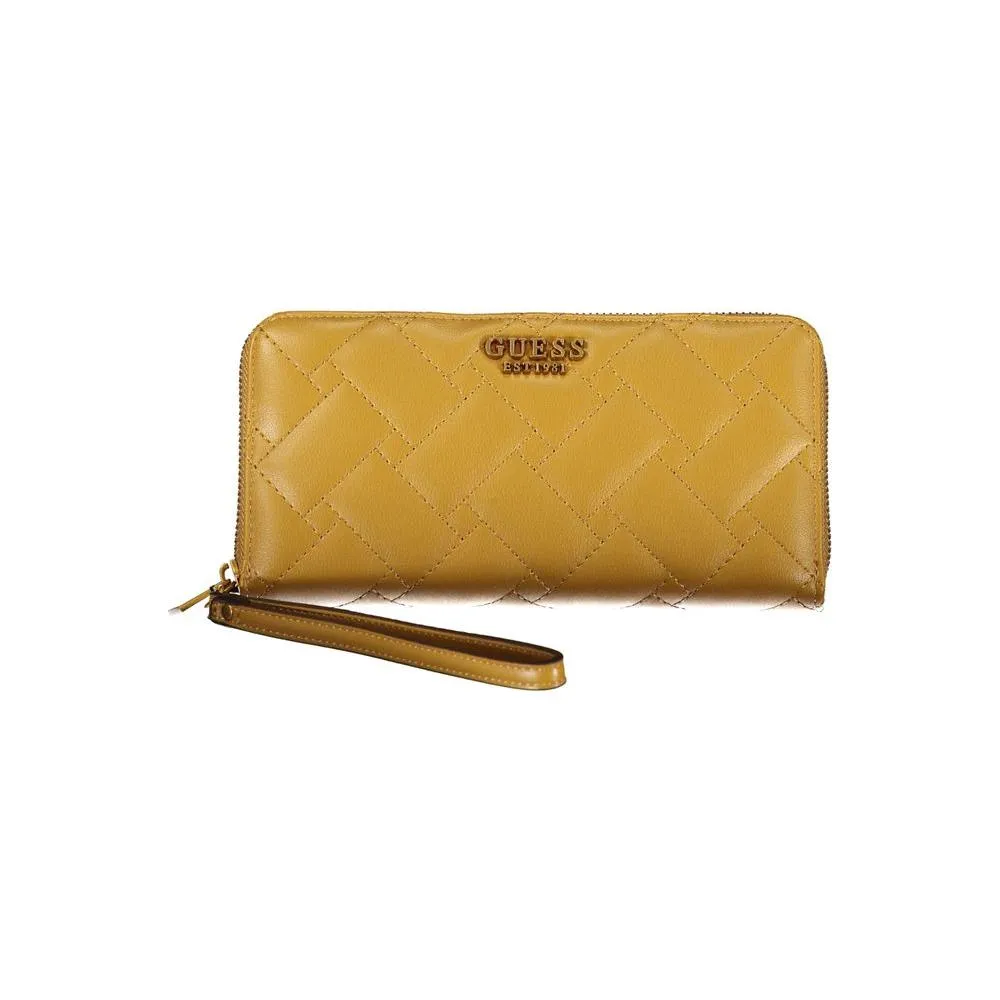 Guess Jeans Elegant Yellow Guess Wallet