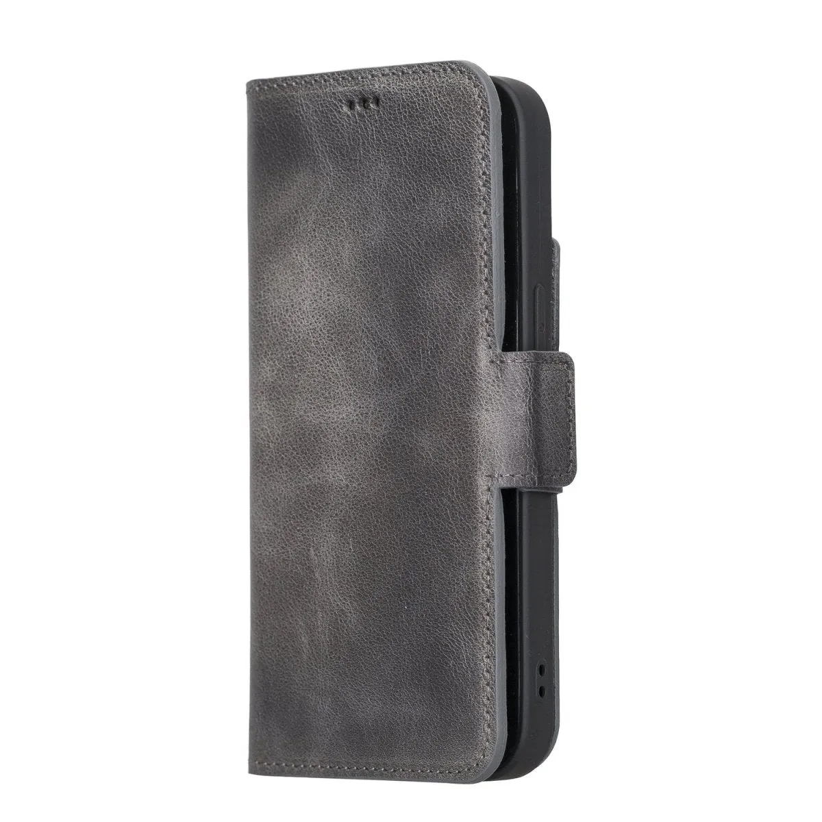 iPhone 13 Leather Flip Cover Wallet Case with Kickstand