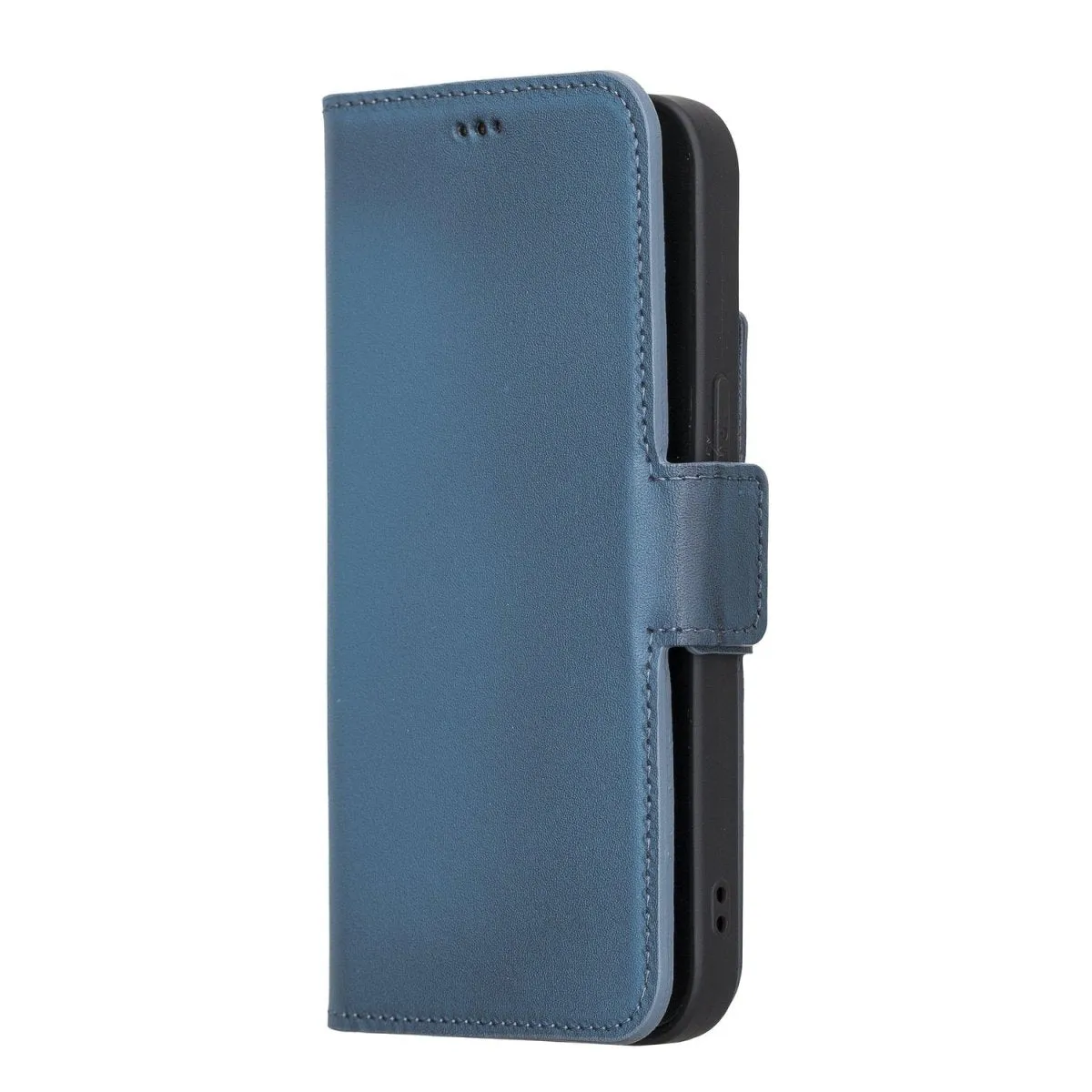 iPhone 13 Leather Flip Cover Wallet Case with Kickstand