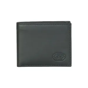 La Martina Black Calfskin Men Wallet