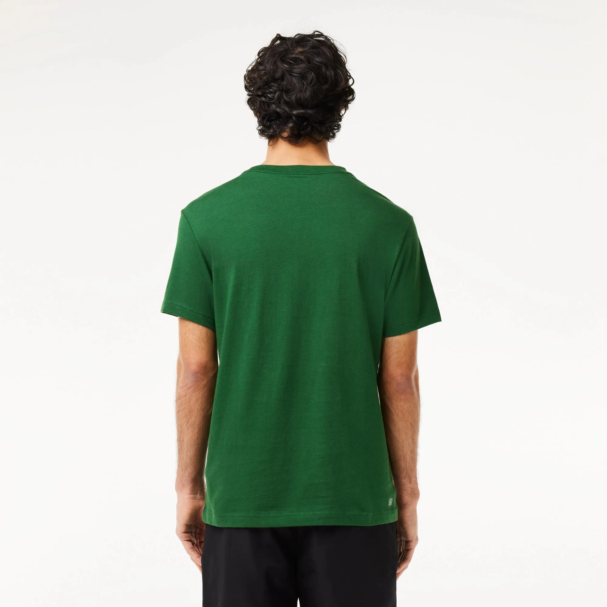 Lacoste Men's Sport Ultra-Dry Croc Print T-Shirt