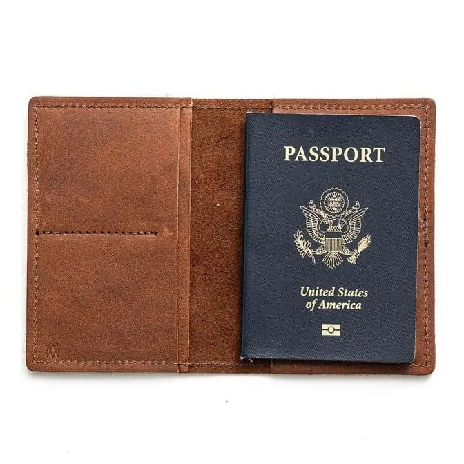 Leather Passport Wallet