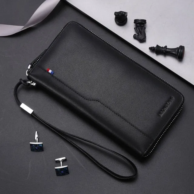 Leather RFID Blocking Phone Case & Wallet