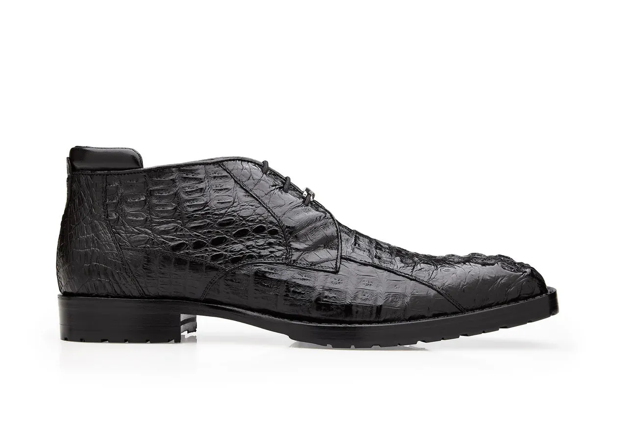 Marcello Hornback Crocodile Ankle Boot by Belvedere