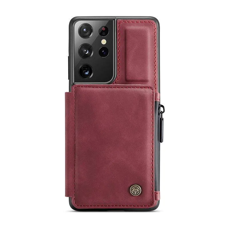 Multifunctional Wallet Phone Case For Galaxy