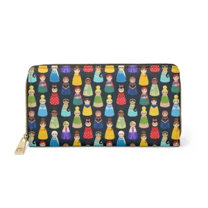 Nesting Dolls Zipper Wallet