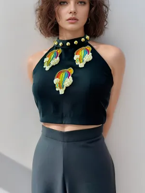 Parachute Halter Top