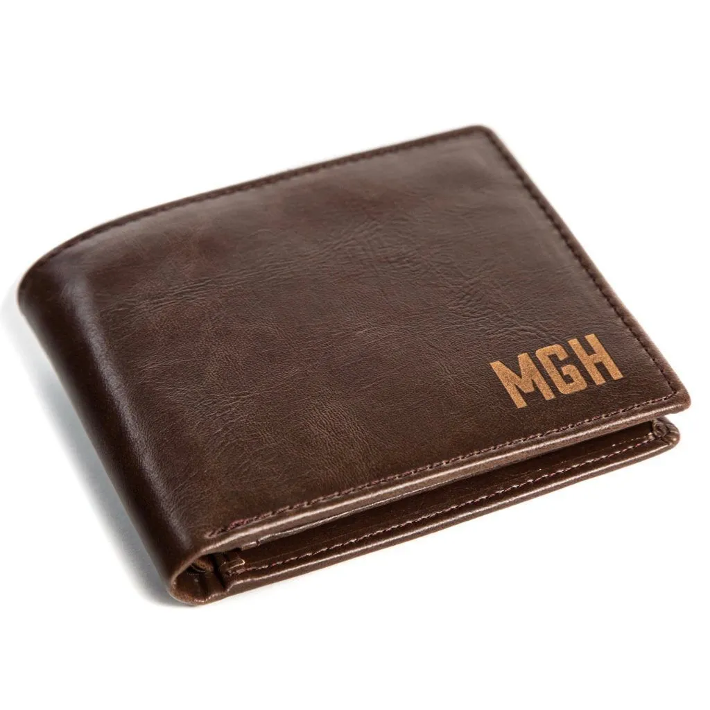 Personalized Leather Wallet