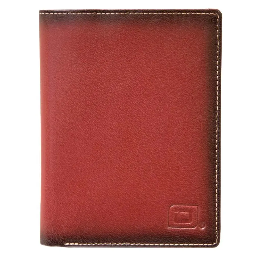 RFID Blocking Leather Passport Wallet