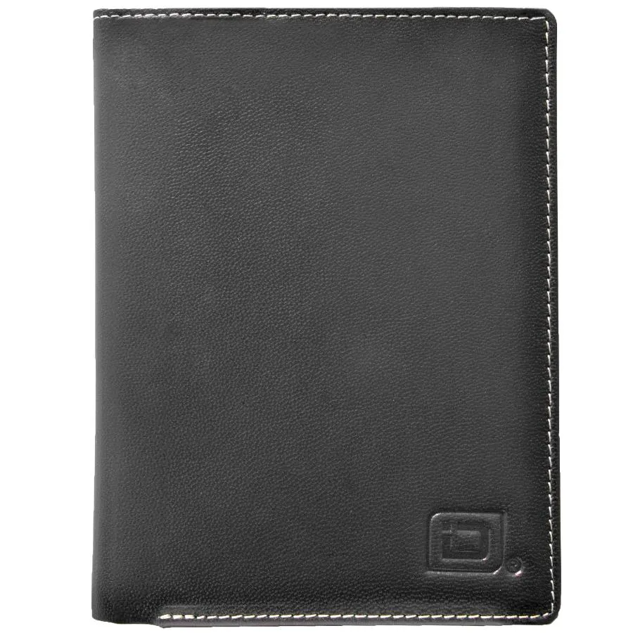 RFID Blocking Leather Passport Wallet