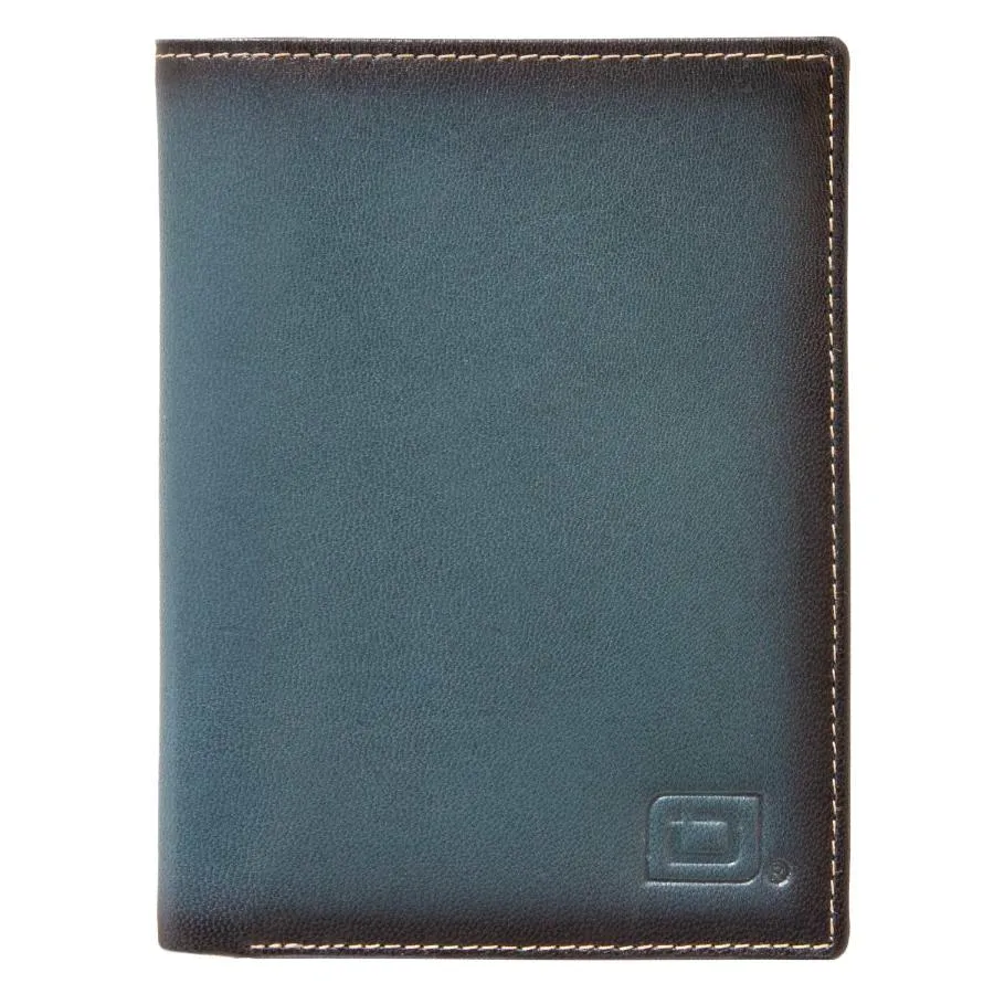 RFID Blocking Leather Passport Wallet