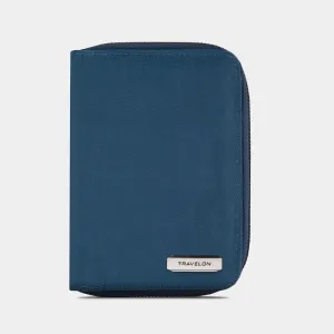 Travelon RFID Blocking Passport Zip Wallet