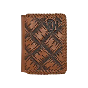 Trenditions Men's Red Dirt Trifold Wallet