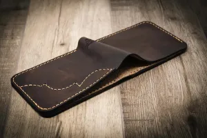 Western Bifold Wallet - Walnut Brown