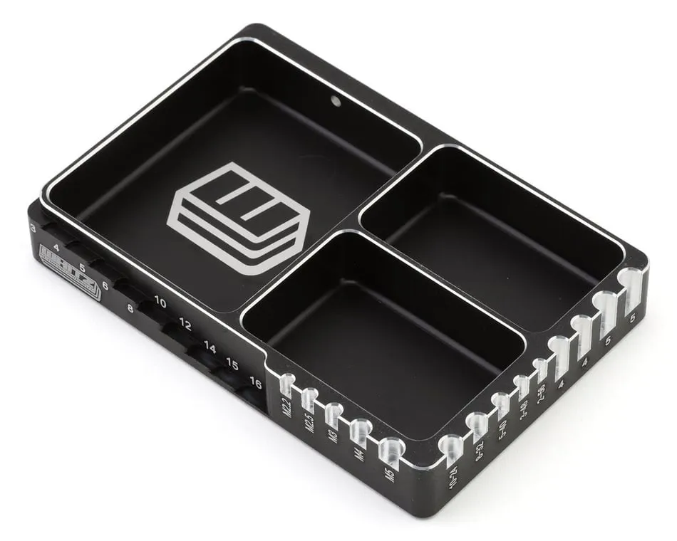 Whitz Racing Aluminum Parts Tray w/Sorting Notches